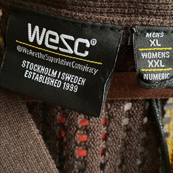 🆕 WESC open knit cotton cardigan - Picture 3 of 5